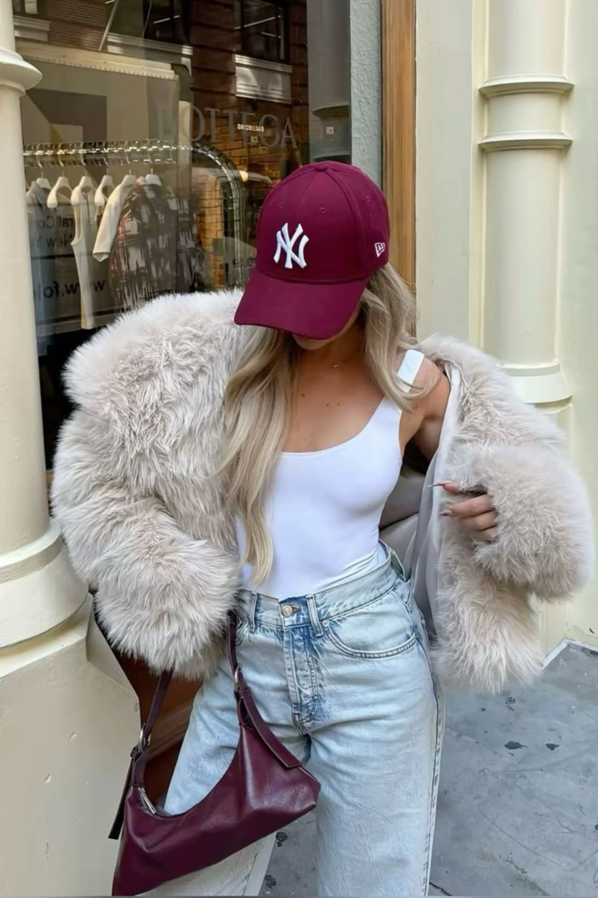 NOIRÉ Faux Fur Jacket