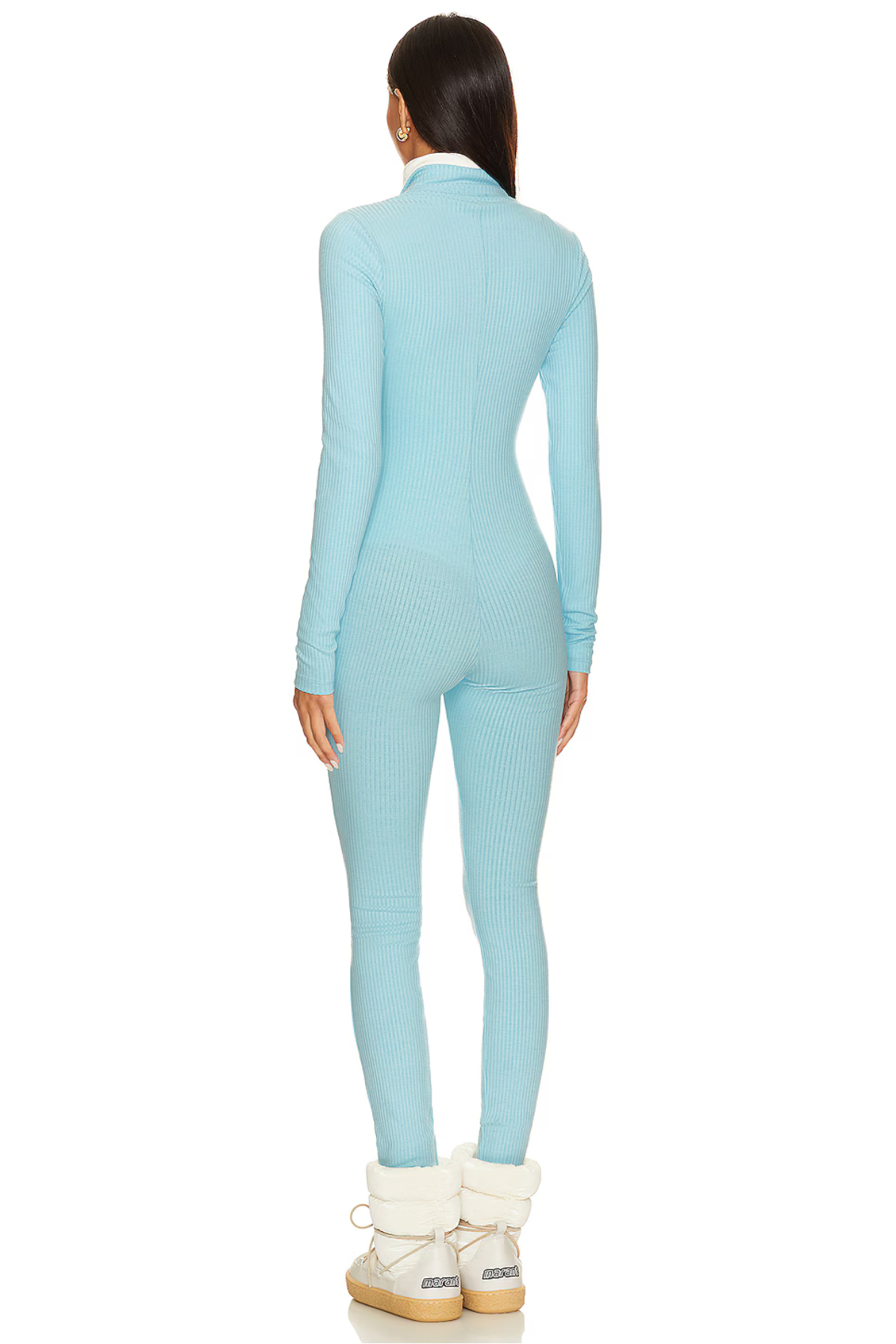 Mia Zip Ribbed Jumpsuit