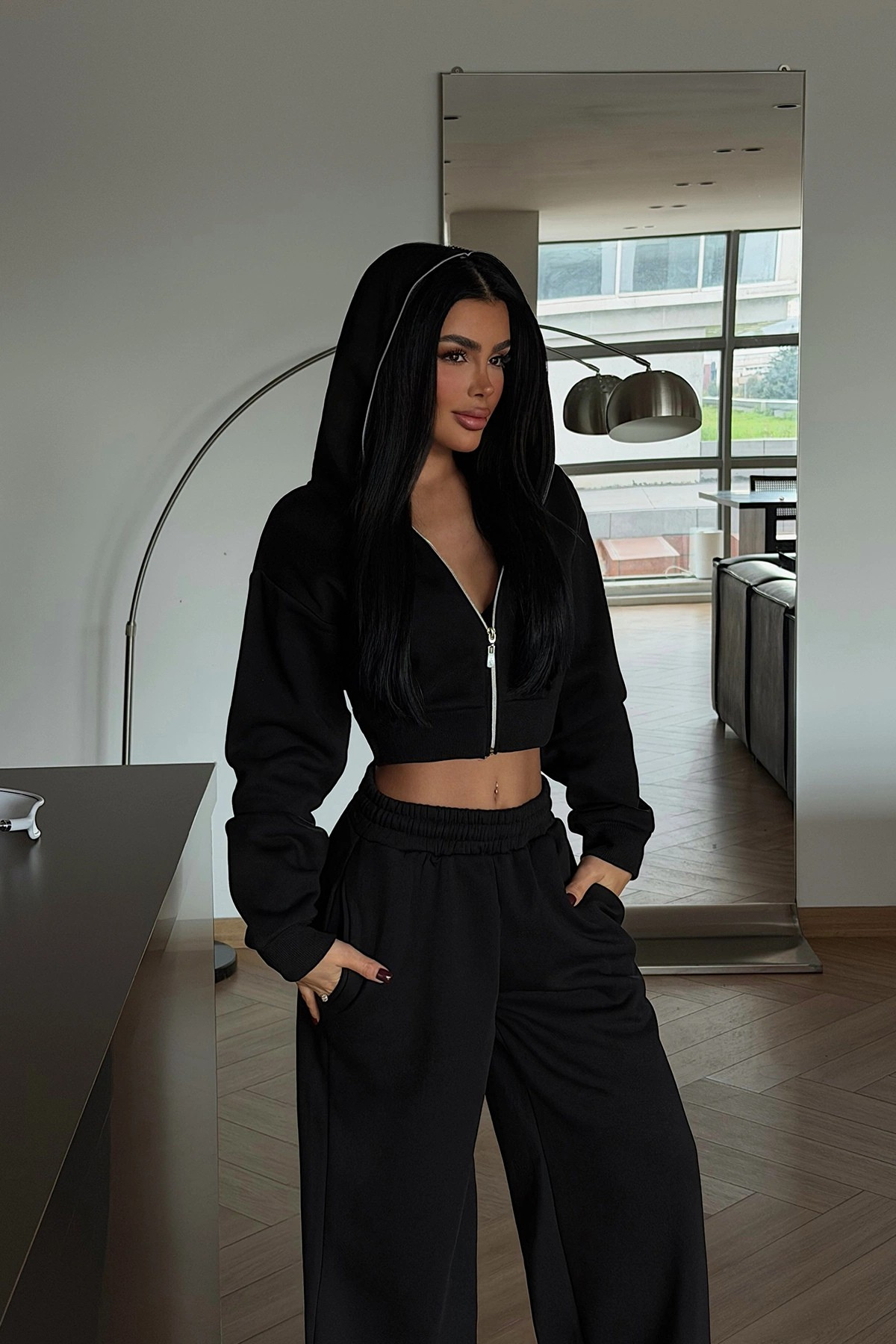 Nova Zip Luxe Hoodie Set