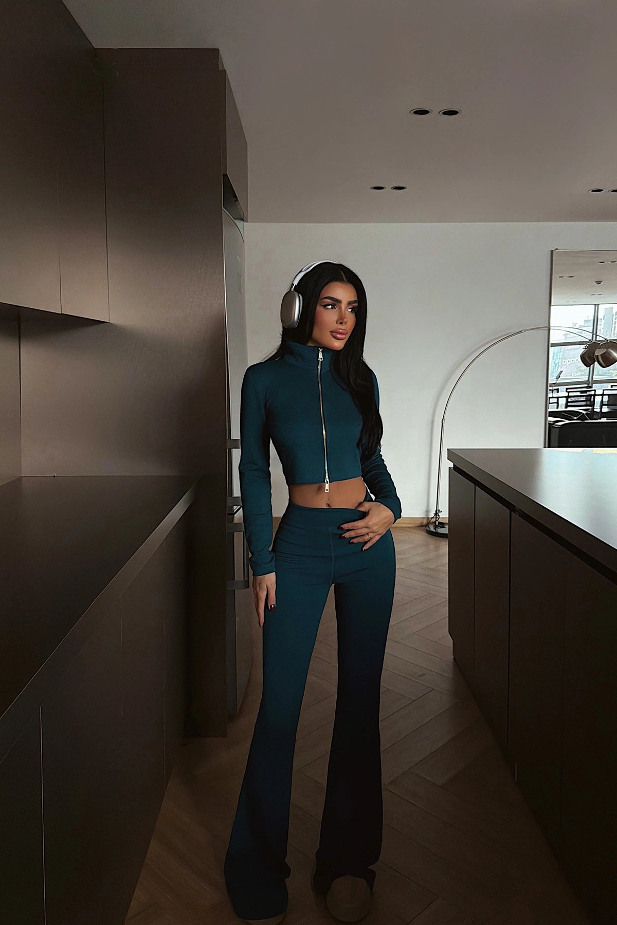 Rylee Zip Sculpt Set - Green