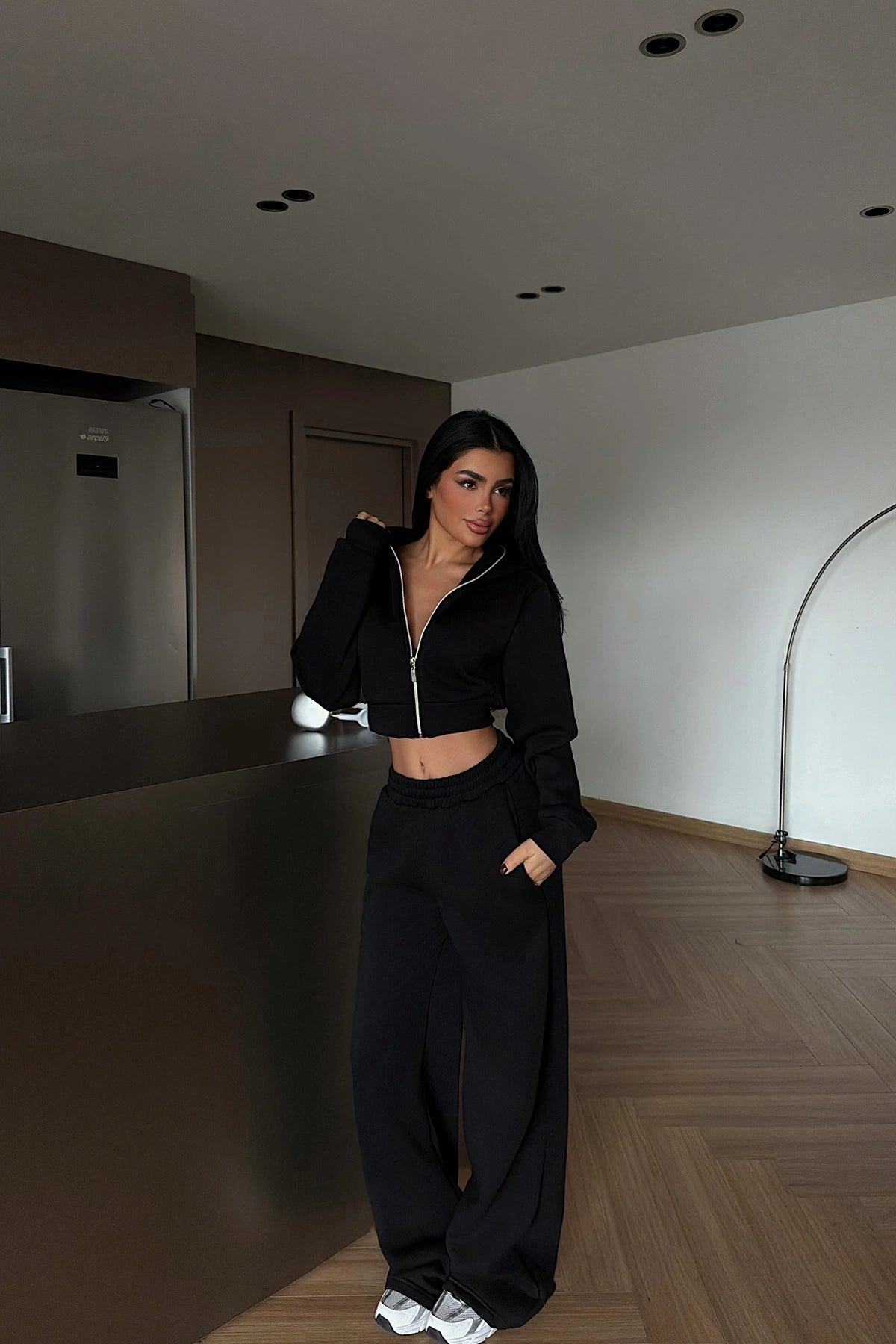 Nova Zip Luxe Hoodie Set